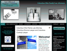 Tablet Screenshot of cornwell-law.com